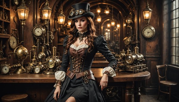Revamp your look with exquisite steampunk outfit designs